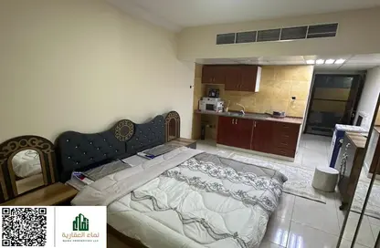Apartment - Studio - 1 Bathroom for rent in Al Nafoora 1 building - Al Rawda 2 - Al Rawda - Ajman
