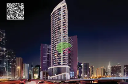 Apartment - 1 Bedroom - 2 Bathrooms for sale in Tower C1 - Ajman Pearl Towers - Ajman Downtown - Ajman