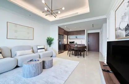 Apartment - 2 Bedrooms - 2 Bathrooms for rent in Palace Beach Residence - EMAAR Beachfront - Dubai Harbour - Dubai