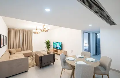 Living / Dining Room image for: Apartment - 2 Bedrooms - 2 Bathrooms for rent in Mankhool - Bur Dubai - Dubai, Image 1