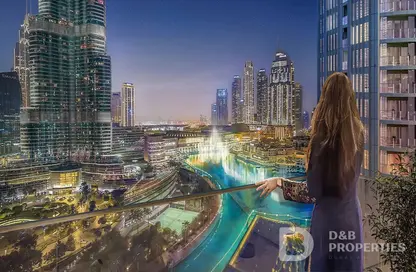 شقة - غرفة نوم - 1 حمام للبيع في سانت ريجيس ريزيدنس - برج خليفة - دبي وسط المدينة - دبي