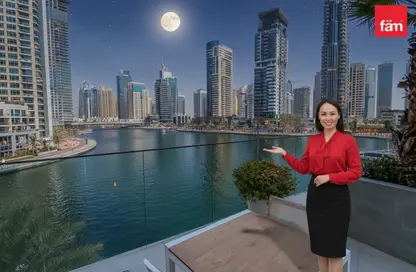 Apartment - Studio - 1 Bathroom for rent in LIV Residence - Dubai Marina - Dubai