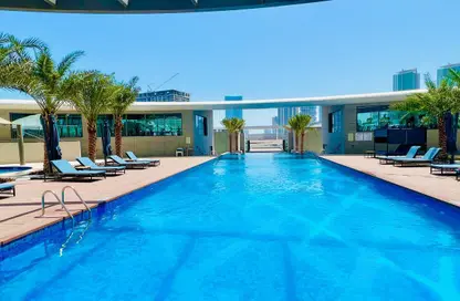 Apartment - 2 Bedrooms - 4 Bathrooms for rent in Water Front Tower A - Waterfront Residential Towers - Tourist Club Area - Abu Dhabi
