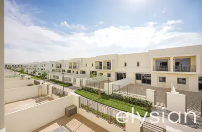 Outdoor Building image for: Villa - 3 Bedrooms - 4 Bathrooms for sale in Reem Townhouses - Town Square - Dubai, Image 1