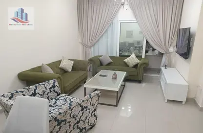 Living Room image for: Apartment - 1 Bedroom - 1 Bathroom for rent in Al Taawun - Sharjah, Image 1