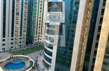 شقة - غرفة نوم - 2 حمامات للبيع في أورينت تاور 1 - أورينت تاور - البستان - عجمان