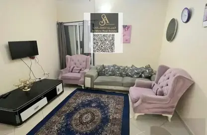 شقة - غرفة نوم - 2 حمامات للايجار في أورينت تاور 1 - أورينت تاور - البستان - عجمان