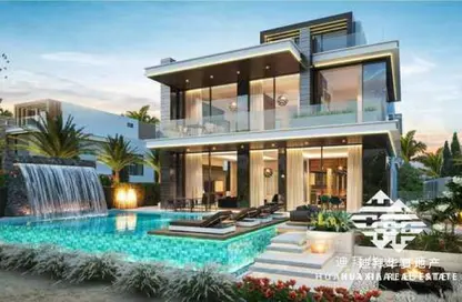 Villa - 6 Bedrooms - 7 Bathrooms for sale in Venice - Damac Lagoons - Dubai