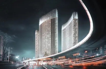 شقة - غرفة نوم - 2 حمامات للبيع في برج بن غاطي سكاي رايز أ - بن غاطي سكاي رايز - الخليج التجاري - دبي