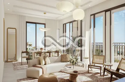 Apartment - 1 Bedroom - 2 Bathrooms for sale in Bloom Living - Zayed City (Khalifa City C) - Khalifa City - Abu Dhabi