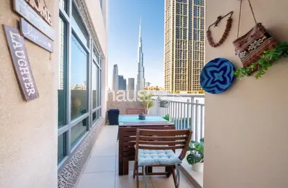 شقة - 1 حمام للايجار في بوديوم برج فيوز - برج فيوز - دبي وسط المدينة - دبي