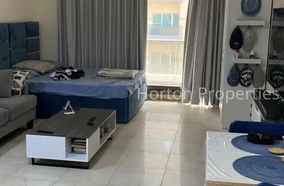 Apartment - Studio - 1 Bathroom for rent in Hamza Tower - Dubai Sports City - Dubai