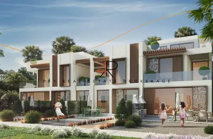 Townhouse - 4 Bedrooms - 3 Bathrooms for sale in Marbella - Damac Lagoons - Dubai