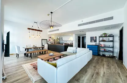 Apartment - 1 Bedroom - 2 Bathrooms for rent in Green Lakes Towers - JLT Cluster S - Jumeirah Lake Towers - Dubai