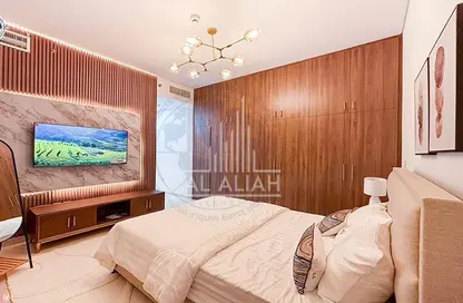 Apartment - 1 Bedroom - 1 Bathroom for rent in Global Tower - Electra Street - Abu Dhabi