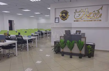 Office Space - Studio - 4 Bathrooms for rent in Al Rashidiya Towers - Al Rashidiya - Ajman Downtown - Ajman