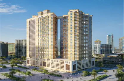 Apartment - 2 Bedrooms - 3 Bathrooms for sale in Barajeel Towers - Al Rashidiya 1 - Al Rashidiya - Ajman