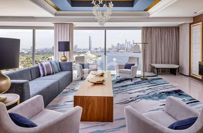 Penthouse - 1 Bedroom - 3 Bathrooms for rent in Marriott Marquis Dubai - Port Saeed - Deira - Dubai