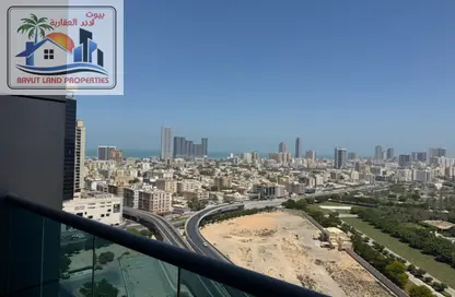 شقة - غرفة نوم - 2 حمامات للايجار في سيتي تاور - النعيمية - عجمان