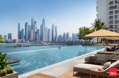 Apartment - 2 Bedrooms - 2 Bathrooms for sale in Palace Beach Residence - EMAAR Beachfront - Dubai Harbour - Dubai