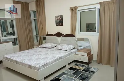 Room / Bedroom image for: Apartment - 2 Bedrooms - 2 Bathrooms for rent in Al Taawun - Sharjah, Image 1