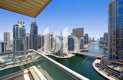 Apartment - 2 Bedrooms - 3 Bathrooms for rent in Fairfield Tower - Park Island - Dubai Marina - Dubai