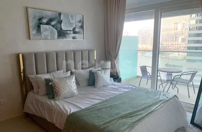 صورة لـ غرفة- غرفة النوم شقة - غرفة نوم - 1 حمام للبيع في مساكن ريفا - الخليج التجاري - دبي ، صورة رقم 1