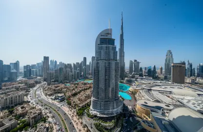 Apartment - 3 Bedrooms - 4 Bathrooms for rent in Boulevard Point - Downtown Dubai - Dubai