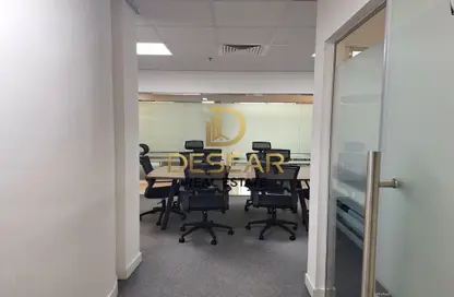 Office Space - Studio - 1 Bathroom for rent in Clover Bay Tower - Business Bay - Dubai