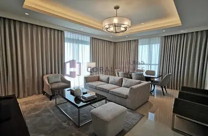 Living / Dining Room image for: Apartment - 2 Bedrooms - 3 Bathrooms for rent in The Address Sky View Towers - Downtown Dubai - Dubai, Image 1