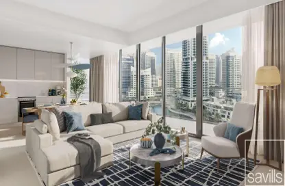 Apartment - 2 Bedrooms - 2 Bathrooms for sale in Marina Shores - Dubai Marina - Dubai