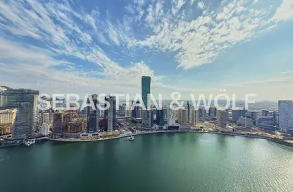 شقة - 2 غرف نوم - 2 حمامات للايجار في بنينسولا ثري - بنينسولا - الخليج التجاري - دبي