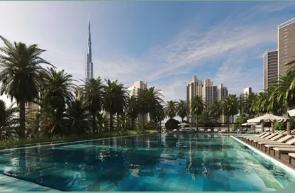 شقة - غرفة نوم - 2 حمامات للبيع في B ذا ايدج تاور - ذا إيدج - الخليج التجاري - دبي