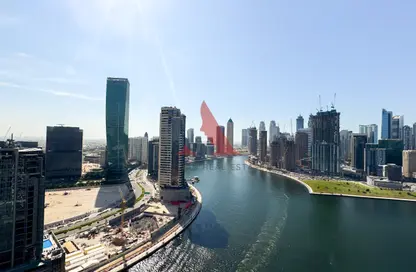 شقة - غرفة نوم - 2 حمامات للايجار في بريفه باي داماك (ايه) - داماك مايسون برايف - الخليج التجاري - دبي