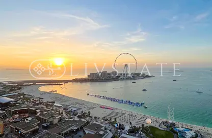 Apartment - 2 Bedrooms - 2 Bathrooms for rent in Apartment Building 9 - Bluewaters Residences - Bluewaters - Dubai