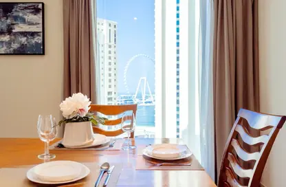 Apartment - 1 Bedroom - 2 Bathrooms for rent in Aurora Tower - Marina Promenade - Dubai Marina - Dubai