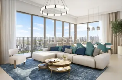 Apartment - 2 Bedrooms - 3 Bathrooms for sale in Seapoint - EMAAR Beachfront - Dubai Harbour - Dubai