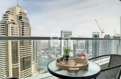Apartment - Studio - 1 Bathroom for rent in Botanica Tower - Dubai Marina - Dubai