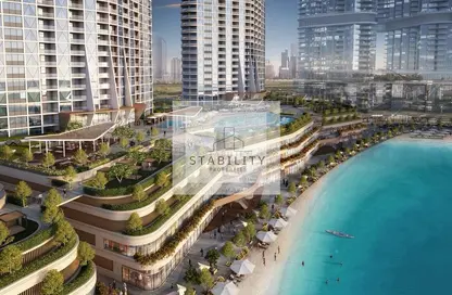 Apartment - 1 Bedroom - 1 Bathroom for sale in 320 Riverside Crescent - Sobha Hartland II - Bukadra - Dubai
