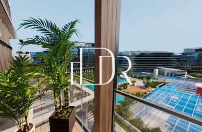 Apartment - Studio - 1 Bathroom for sale in Grove Uptown Views - Saadiyat Island - Abu Dhabi