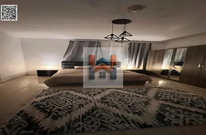 Apartment - 1 Bedroom - 2 Bathrooms for rent in Orient Tower 1 - Orient Towers - Al Bustan - Ajman