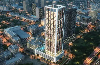 Apartment - Studio - 1 Bathroom for sale in Binghatti Apex - Jumeirah Village Circle - Dubai