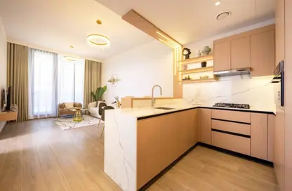 Apartment - 2 Bedrooms - 3 Bathrooms for sale in AURA by Grovy - Jumeirah Village Circle - Dubai