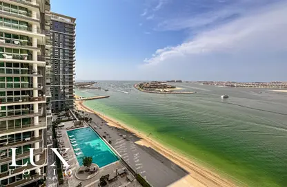Apartment - 1 Bedroom - 1 Bathroom for sale in Grand Bleu Tower 2 - EMAAR Beachfront - Dubai Harbour - Dubai