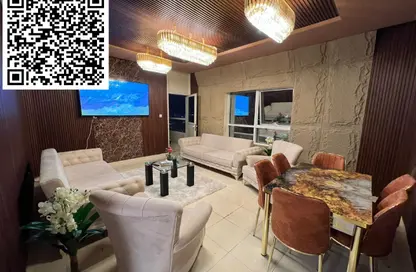 شقة - 2 غرف نوم - 2 حمامات للبيع في أورينت تاور 2 - أورينت تاور - البستان - عجمان