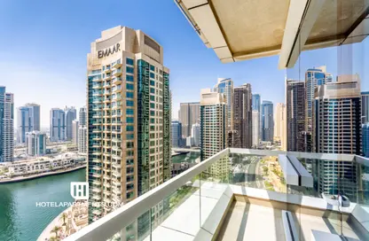 Apartment - 2 Bedrooms - 3 Bathrooms for rent in Barcelo Residences - Dubai Marina - Dubai
