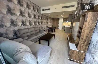 Living Room image for: Apartment - 2 Bedrooms - 2 Bathrooms for rent in AZIZI Riviera 29 - Meydan One - Meydan - Dubai, Image 1