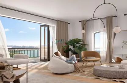 Living Room image for: Apartment - 3 Bedrooms - 4 Bathrooms for sale in Residences C - Yas Golf Collection - Yas Island - Abu Dhabi, Image 1