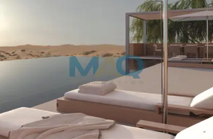 Room / Bedroom image for: Villa - 3 Bedrooms - 4 Bathrooms for sale in The Ritz-Carlton Residences - Al Wadi Desert - Ras Al Khaimah, Image 1