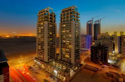 Outdoor Building image for: Apartment - 2 Bedrooms - 3 Bathrooms for rent in Tecom Tower 2 - Tecom Two Towers - Barsha Heights (Tecom) - Dubai, Image 1